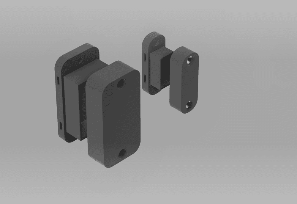 Onvis Smart Contact Sensor CT3 - Outdoor Case 3d model