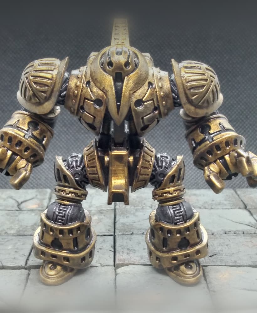 Construct Miniature, Warcast Juggernaut 3d model