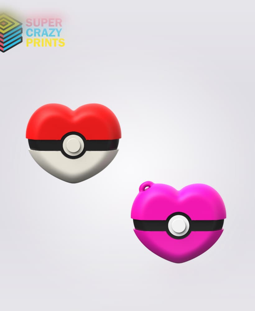 Love PokeBall 3d model