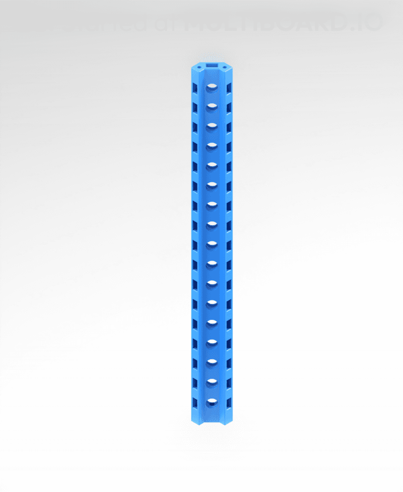 9 MU - Small Thread - L Multiboard Beam 3d model