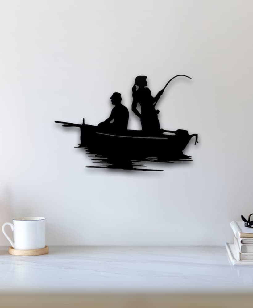 Fisher Man Wall Art 3d model