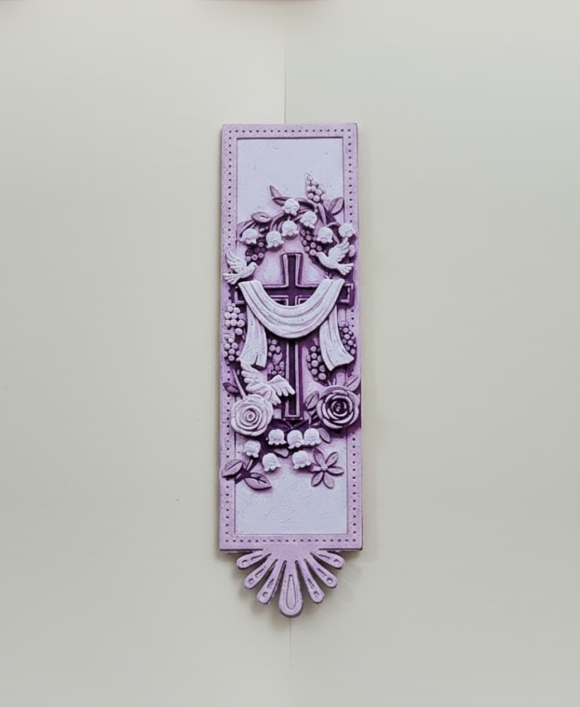 Easter Bookmark 2 - Hueforge - 4 colors 3d model