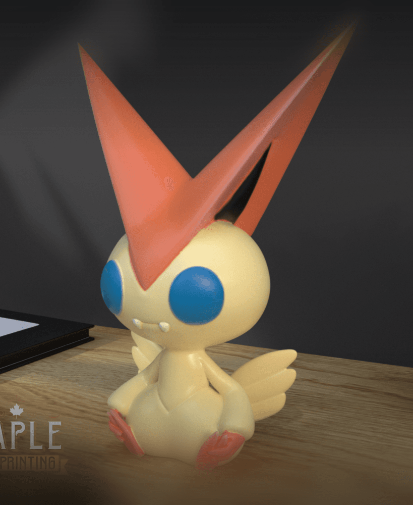 494. Victini - Basic & Ornamental 3d model