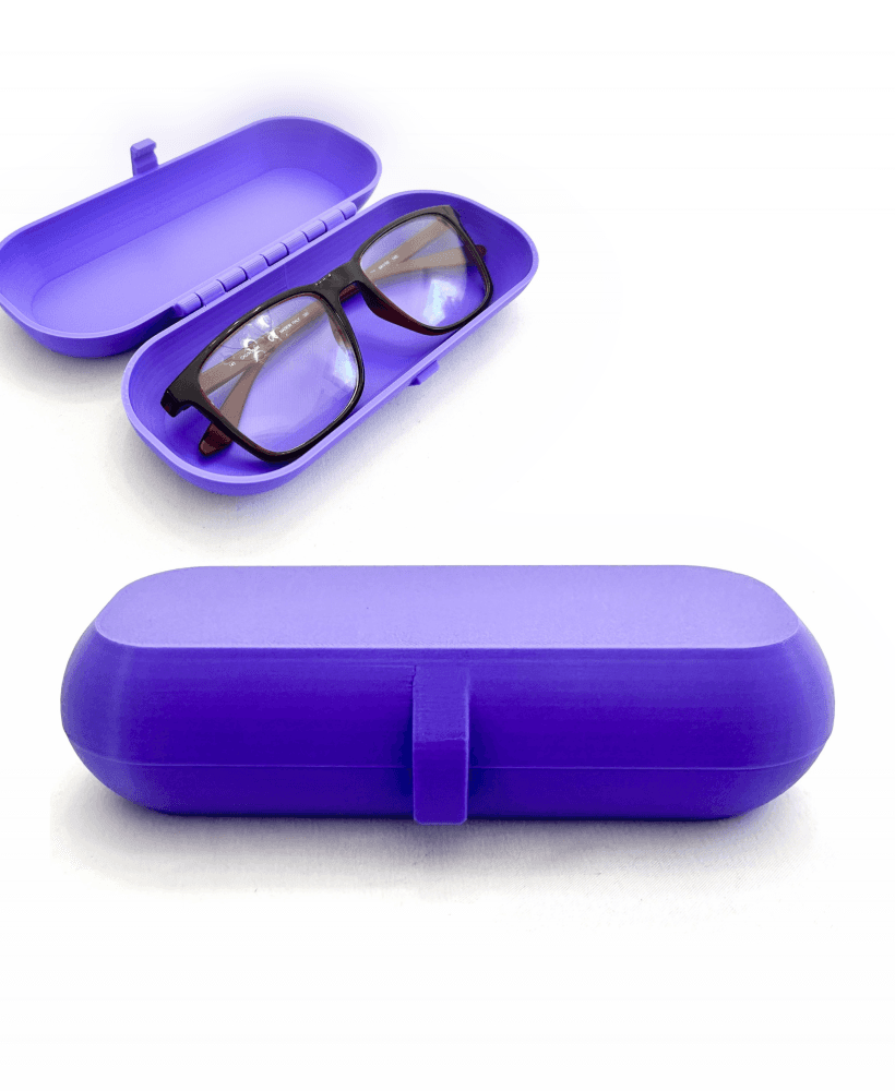 Glasses Case: Hard Shell Protective Case for Eyeglasses & Sunglasses 3d model