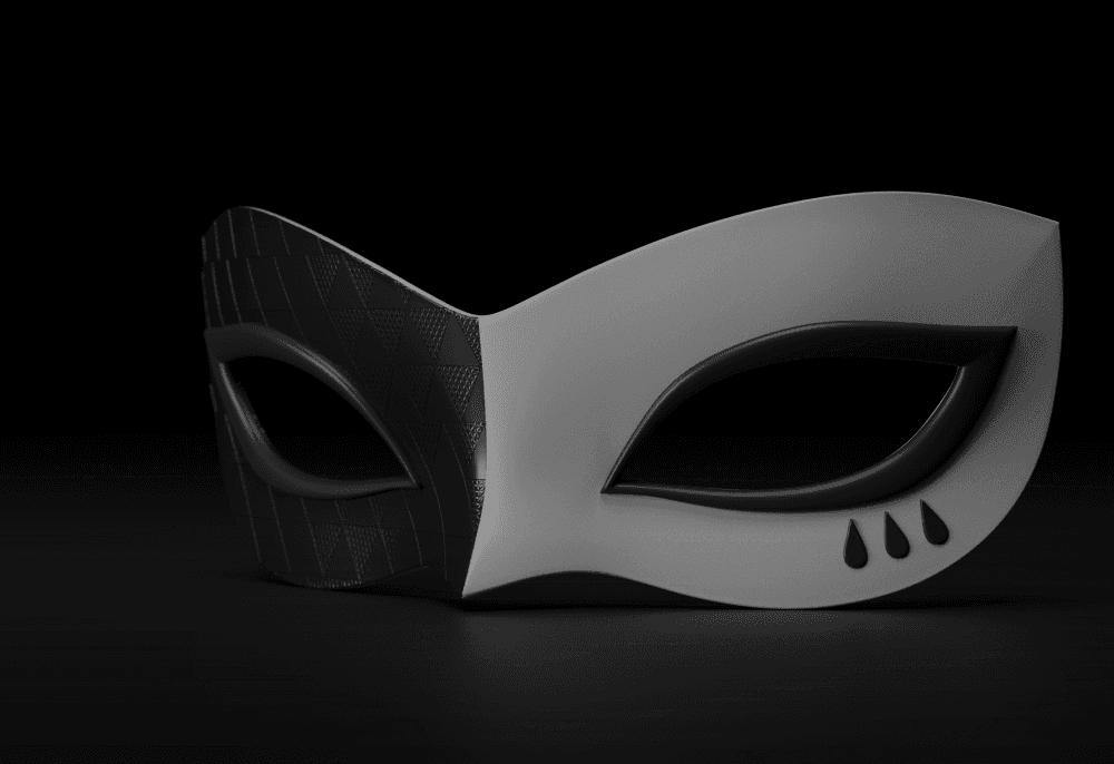 Rover mask cosplay 3d model