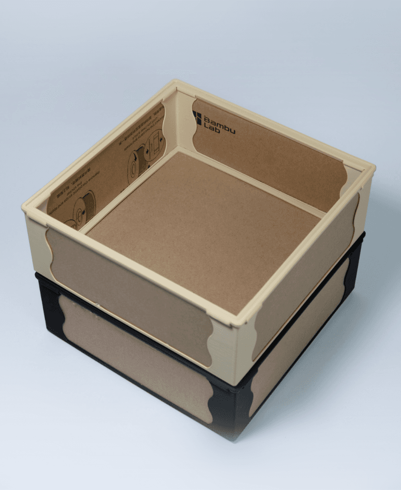 Filament Box Upcycling Frame (free) 3d model
