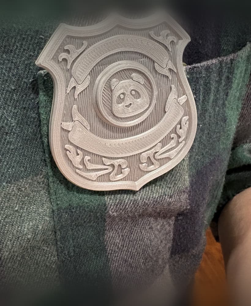 Toy Badge 3d model