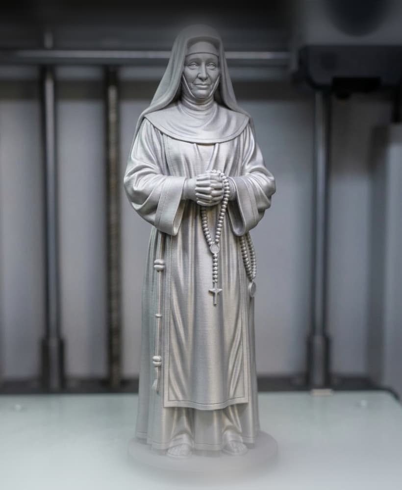 Saint Dulce Statue 3d model