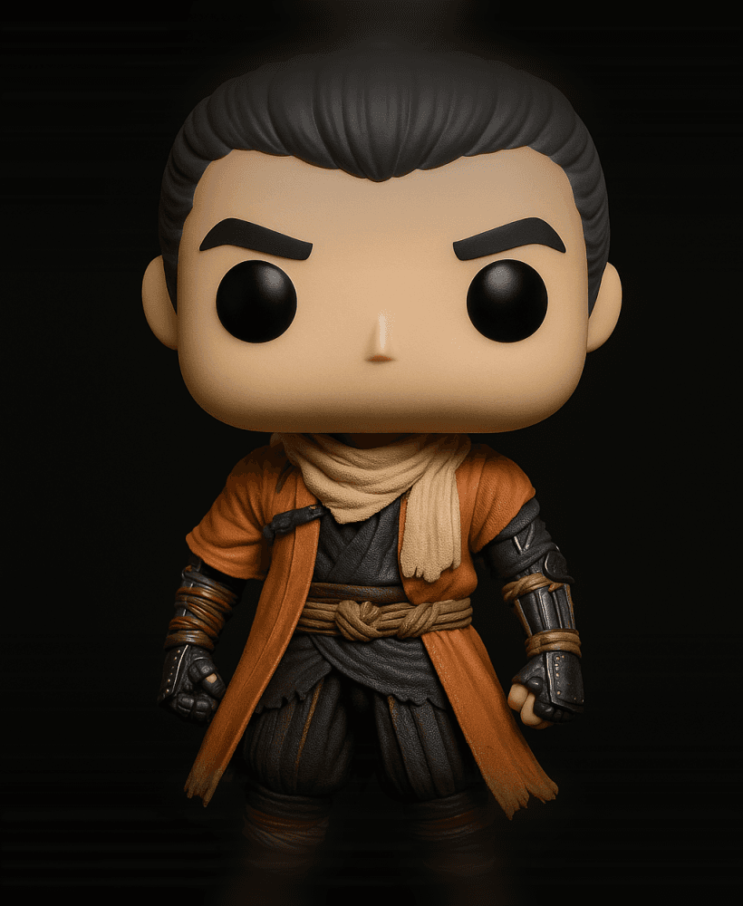 SEKIRO FUNKO POP STYLE – STL Fan Art Model 3d model