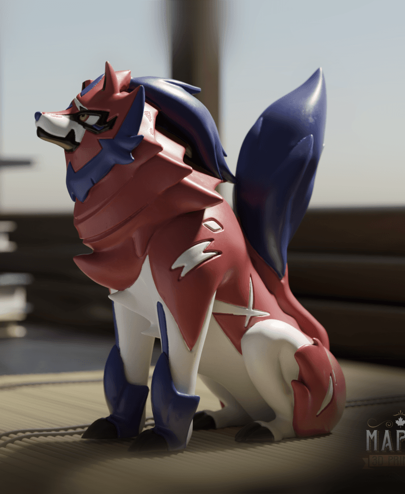889. Zamazenta - Basic & Ornamental 3d model