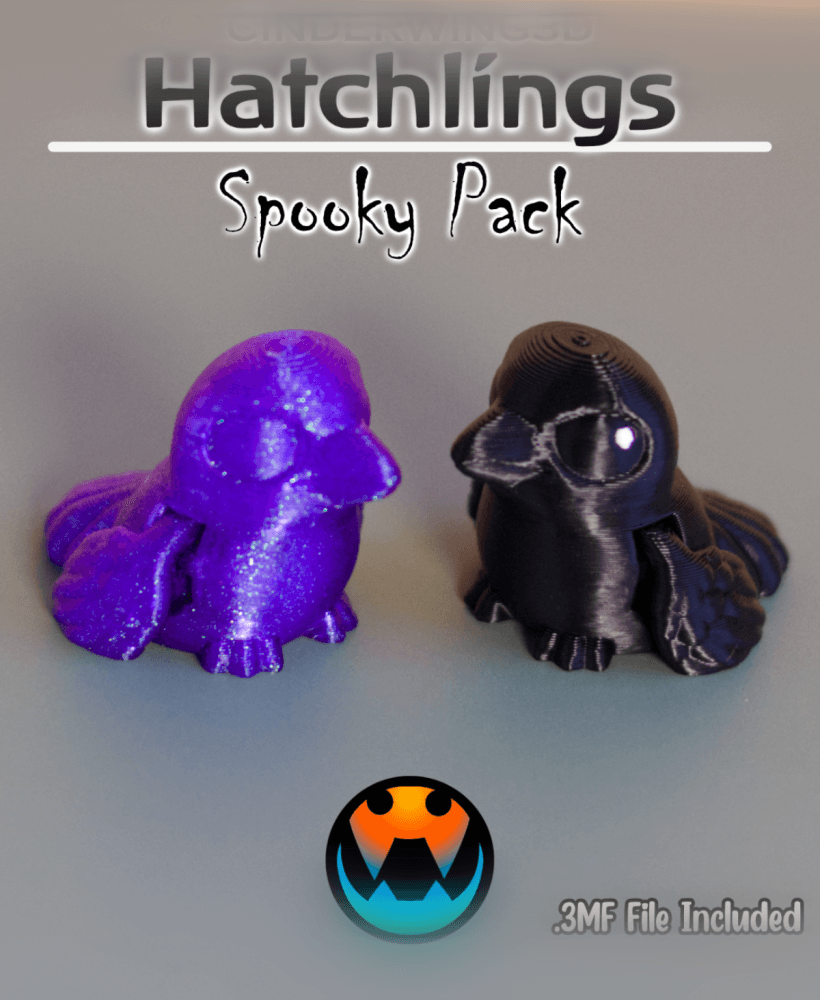 Crow - Cinder Hatchling 3d model