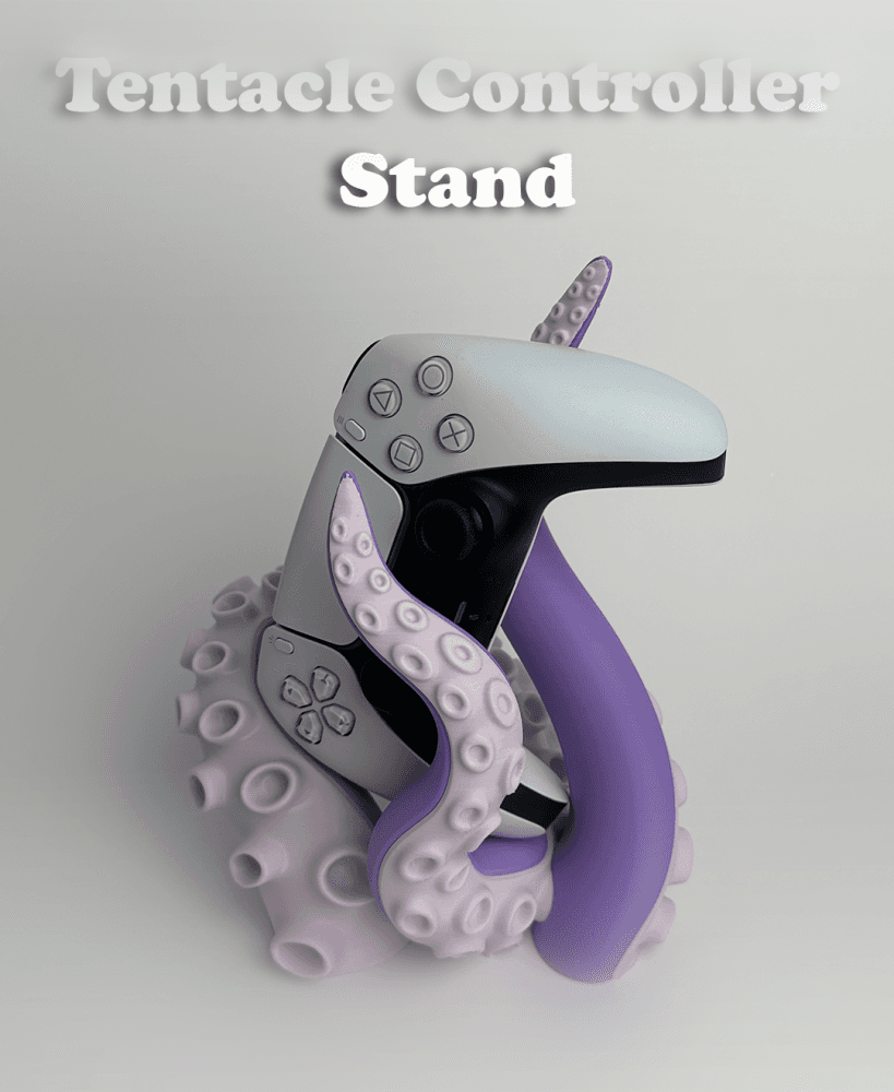 Tentacle Controller Stand 3d model