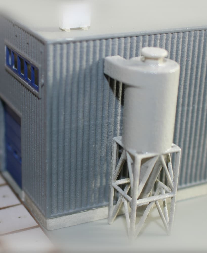 N Scale Cyclone Separator 3d model