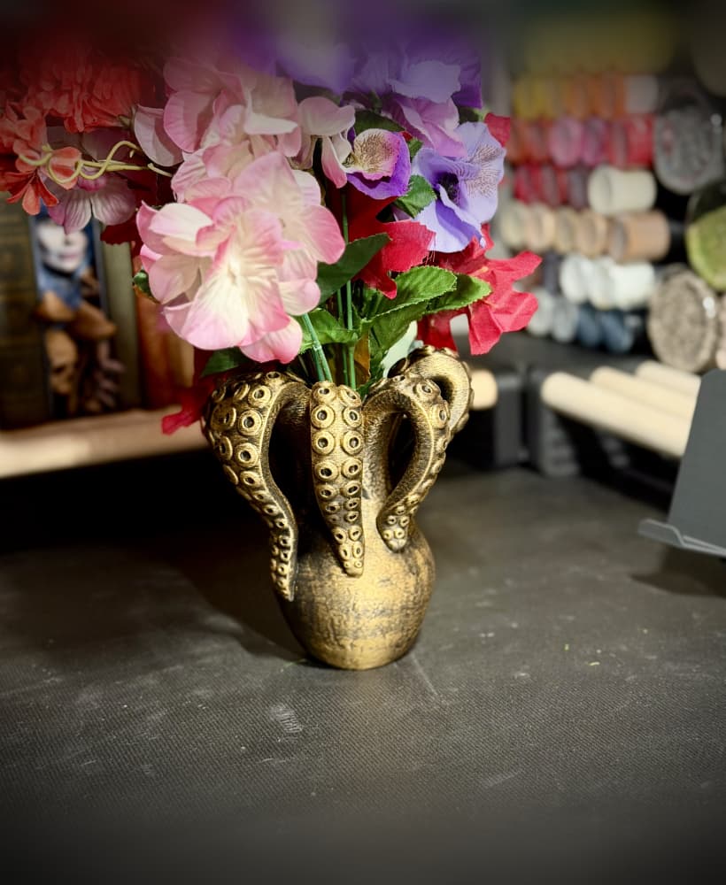 Octopus vase 3d model