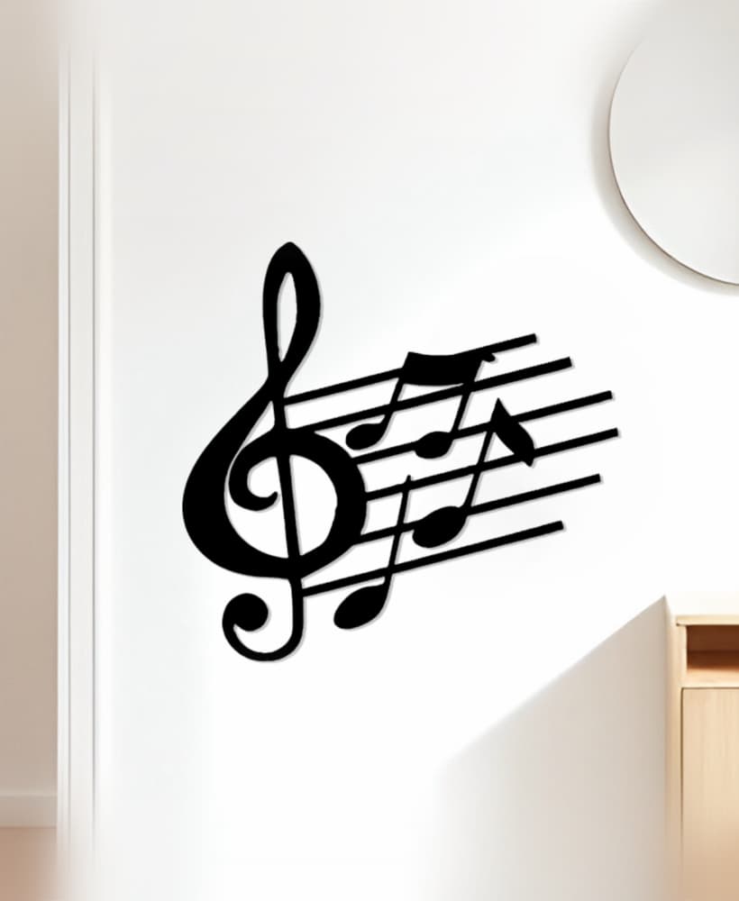 Music Wall Art, Wall Decor, Home Decor 3d model