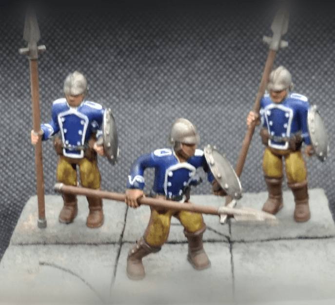 Spear Soldier Miniatures Bundle 3d model