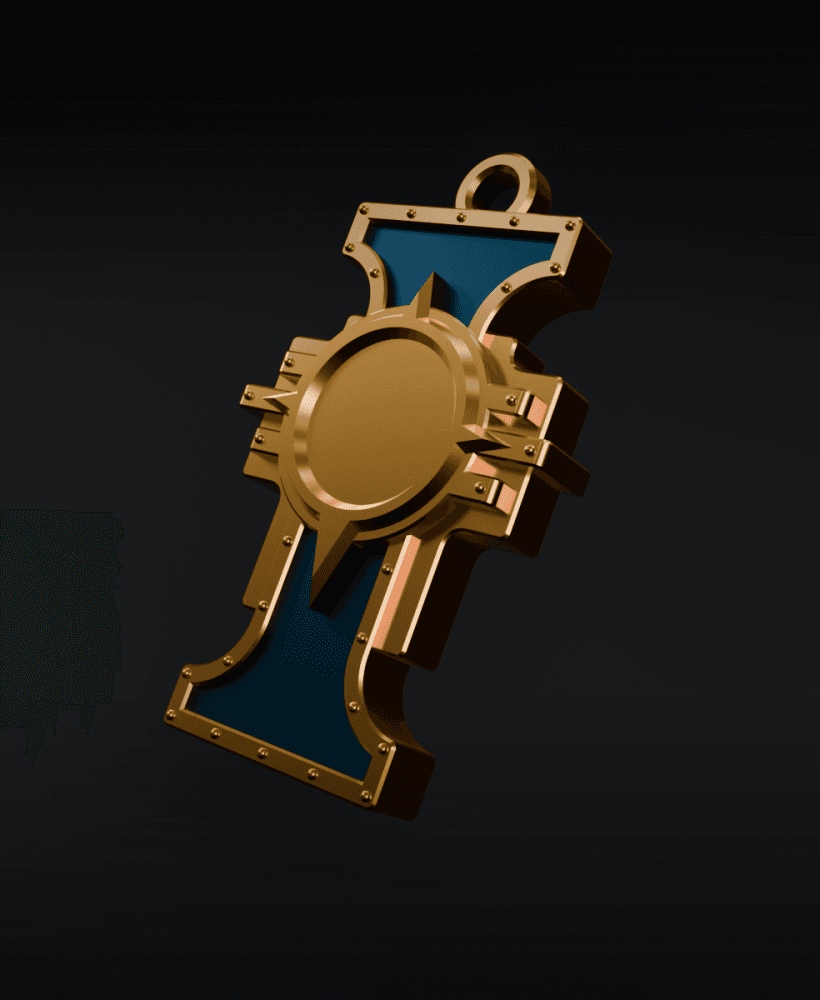 Yet another inquisitorial rosette 3d model