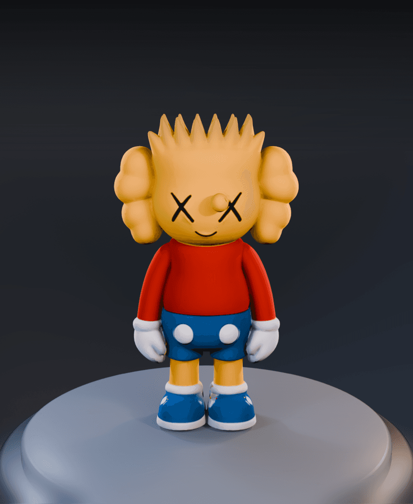 Bart Kaw file 3d model
