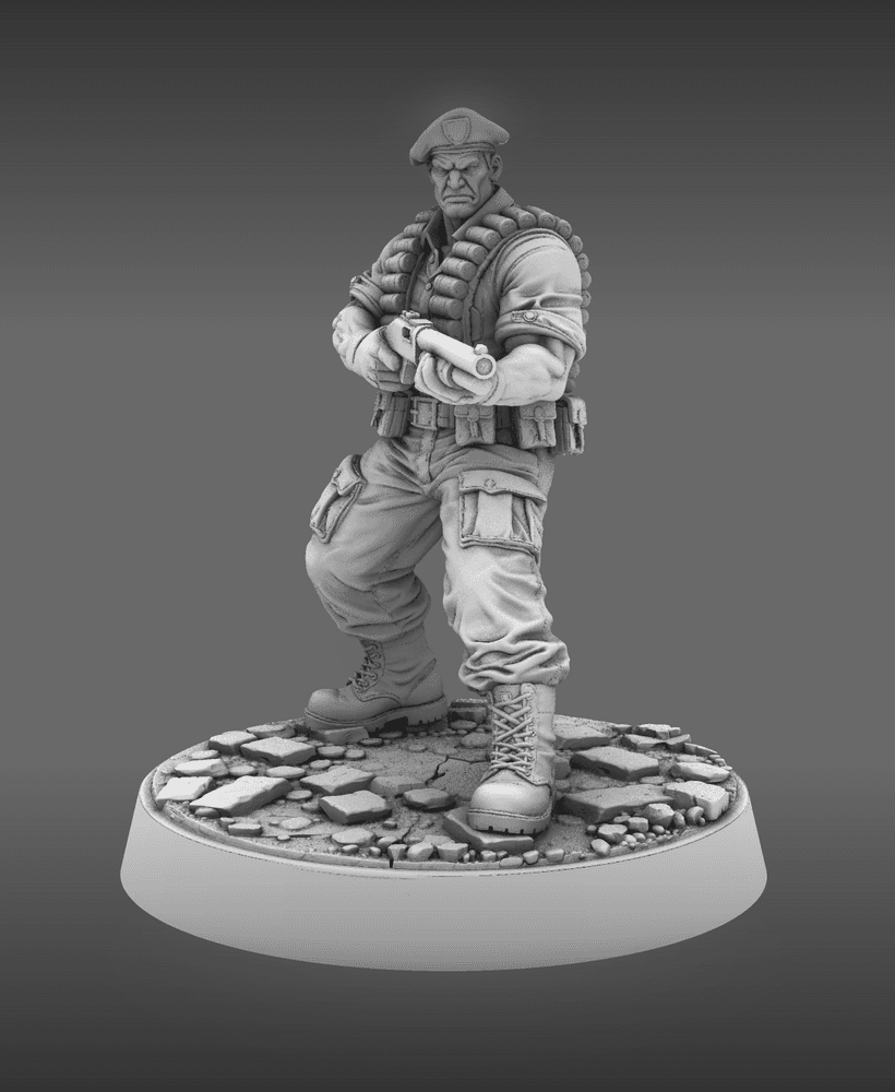 CT-All American Heroes Steel 3d model