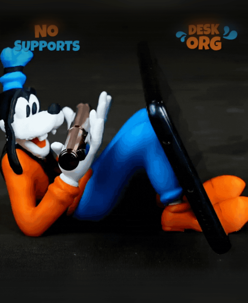 Goofy Pen & Phone Holder – A Fun & Functional Desk Organizer 3d model
