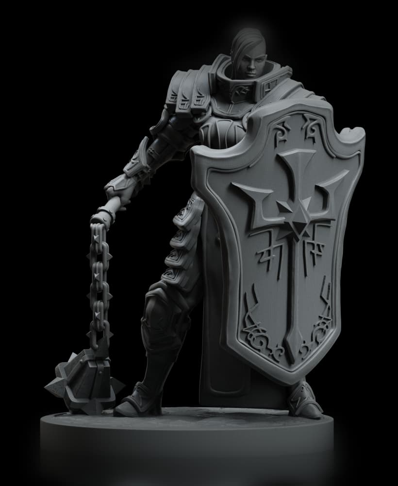 Johanna - Diablo (Pre-Supported) 3d model