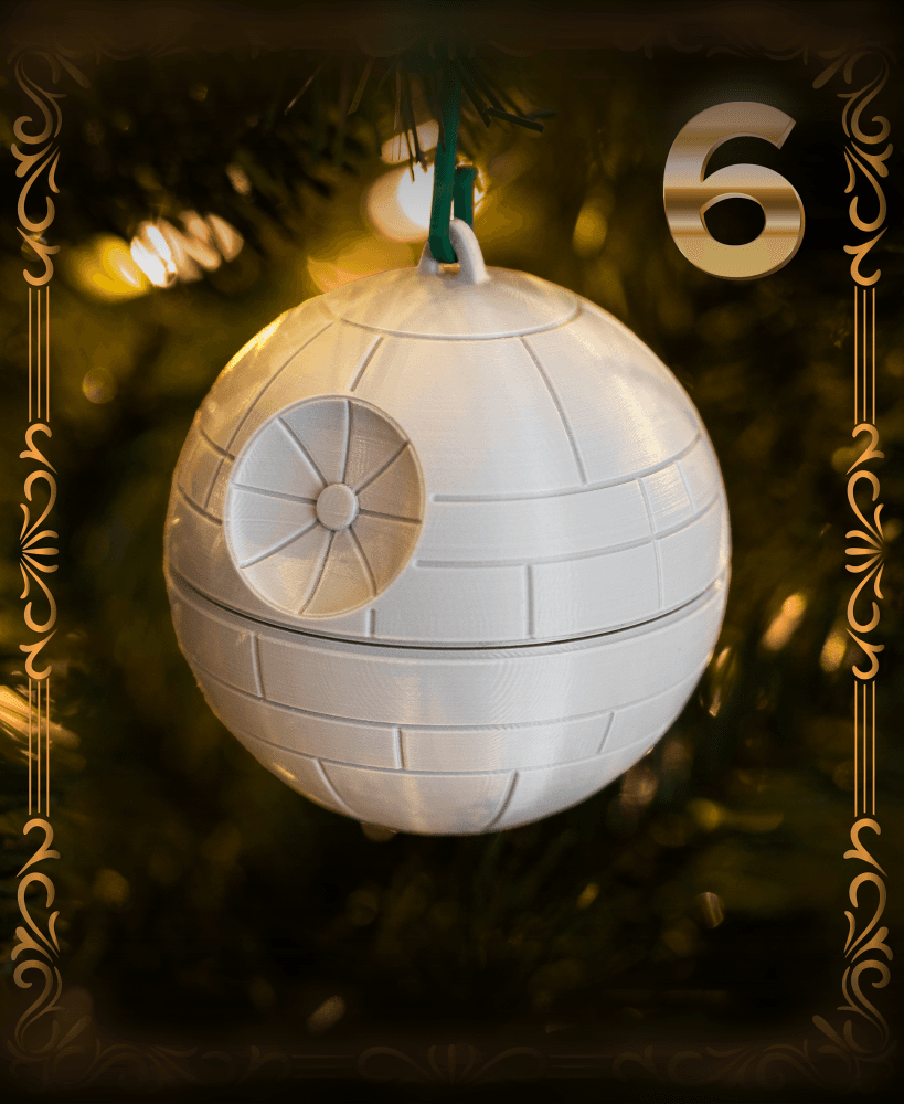 Death Star Ornament - Star Wars - Christmas Day 6 3d model