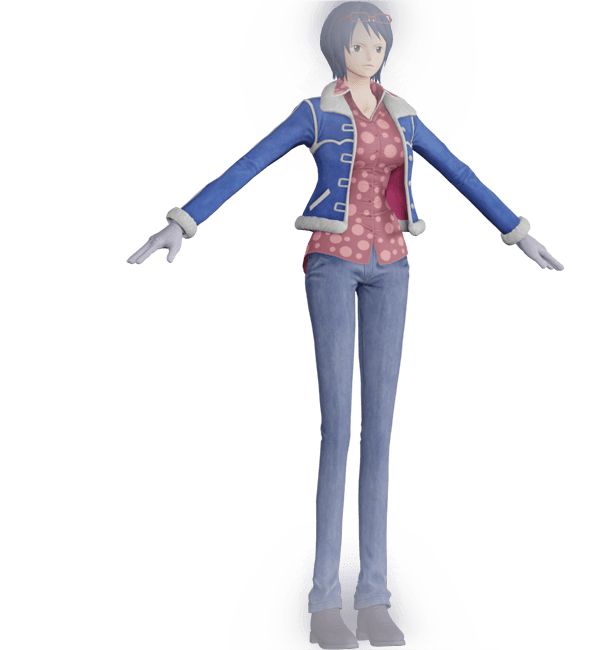 One Piece Tashigi 3d model
