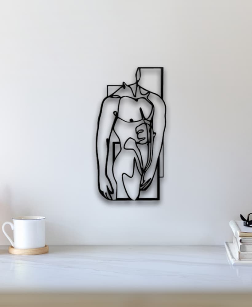 Men Body Wall Art 3d model