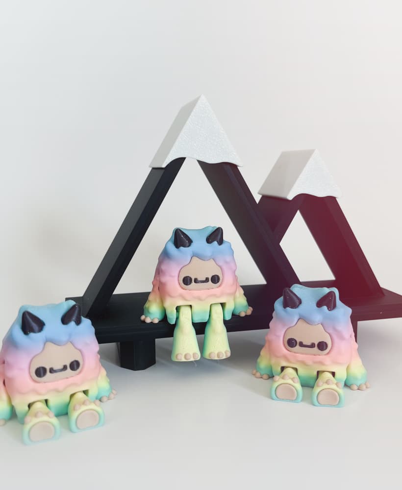 Yeti Flexi and Mountain Shelf 3d model
