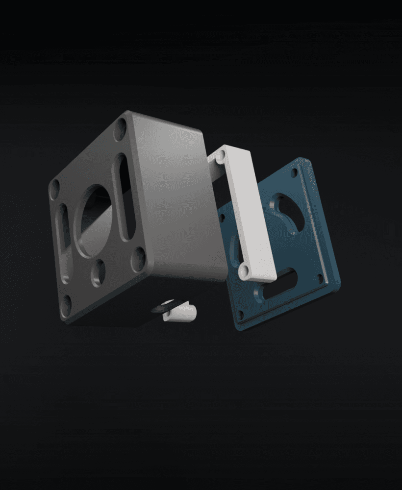 Magnetic PS5260 camera case 3d model