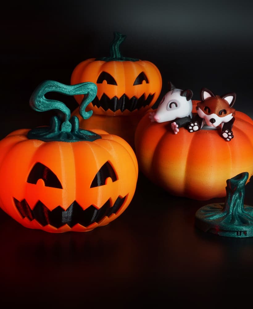 Pumpkin Box 3d model