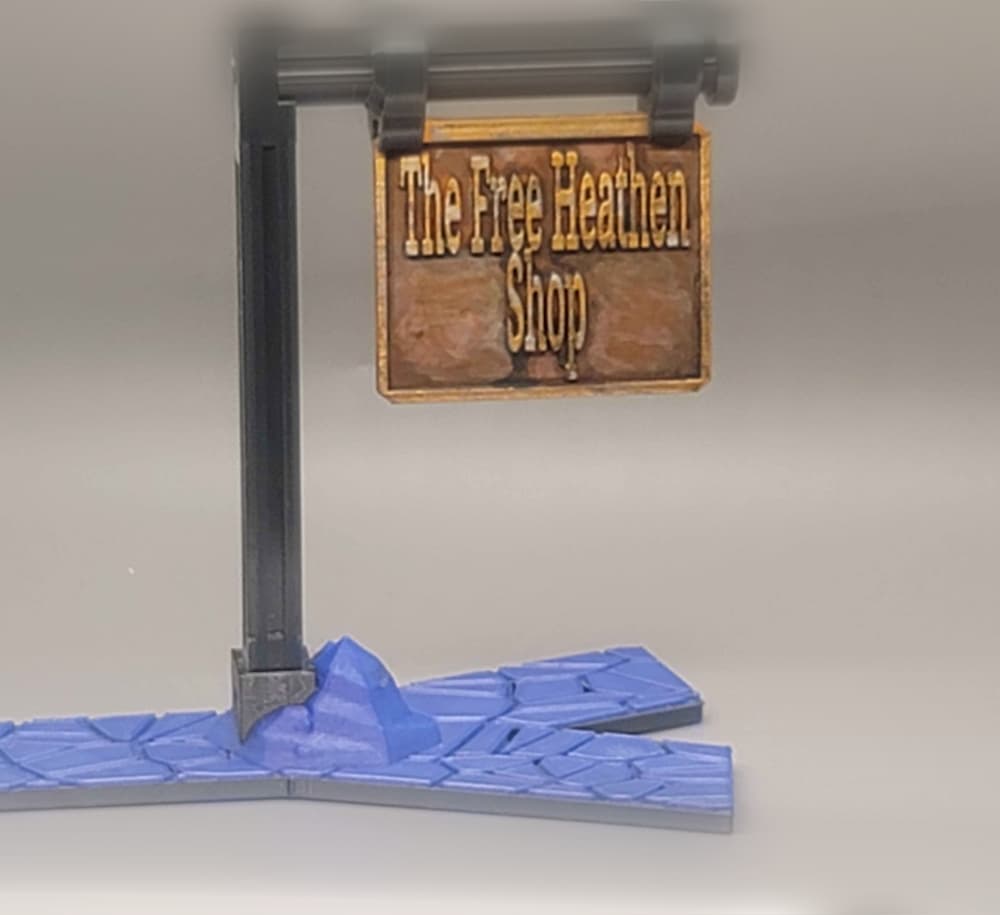 FHW Nerf Sign Target v2 3d model