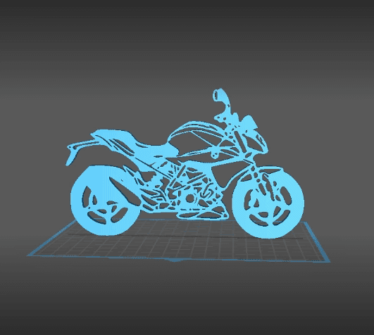 BMW - G 310 Wall Art 3d model