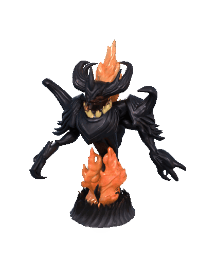 Nevermore Shadow Fiend Miniature | Dota 2 3D Print STL Model 3MF.3mf 3d model