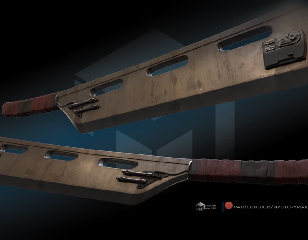 Trudgen's vibrocleaver 3d model