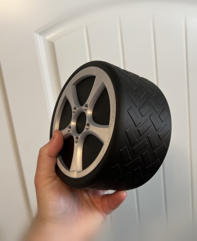 Tire Deck Box.3mf 3d model