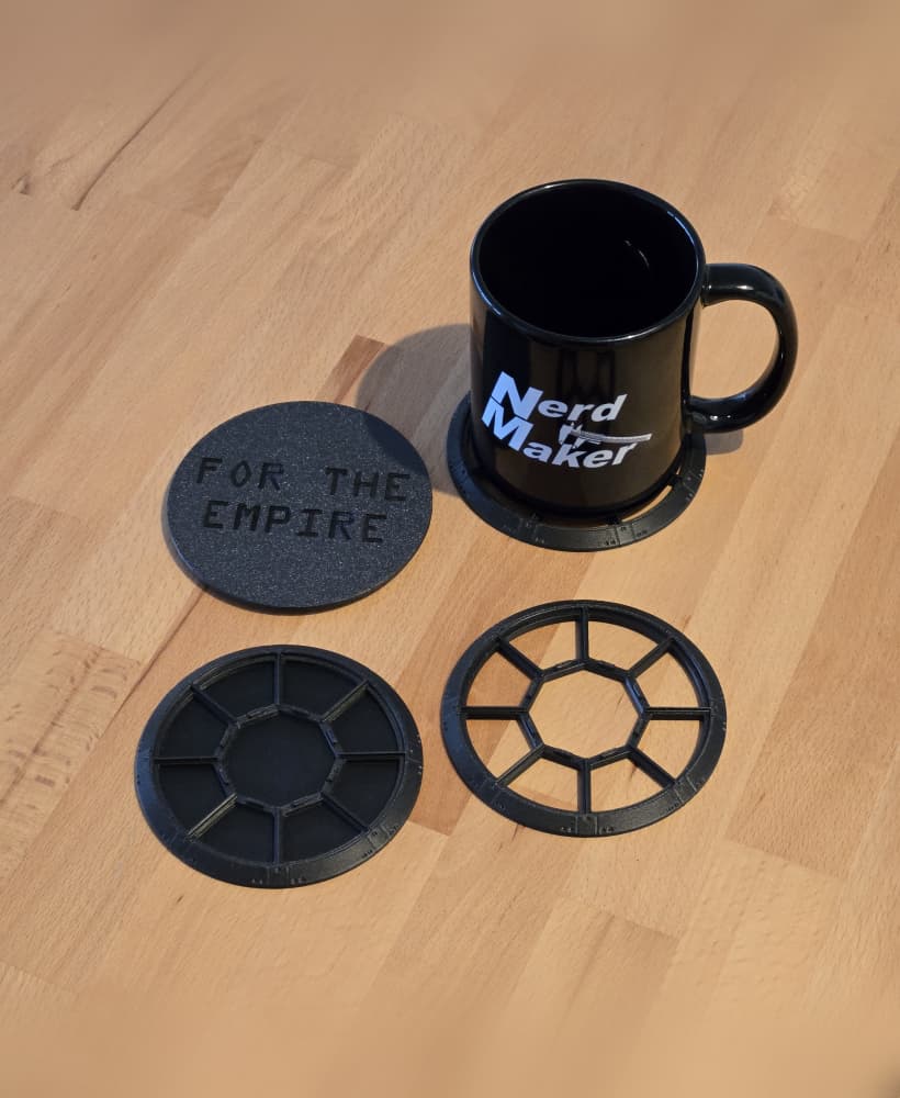 NerdCoaster For The Empire 3d model