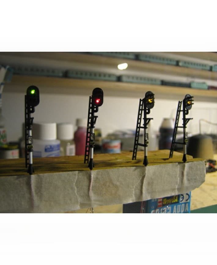 N scale NS hoog lichtsein LINKS (4stuks) 3d model