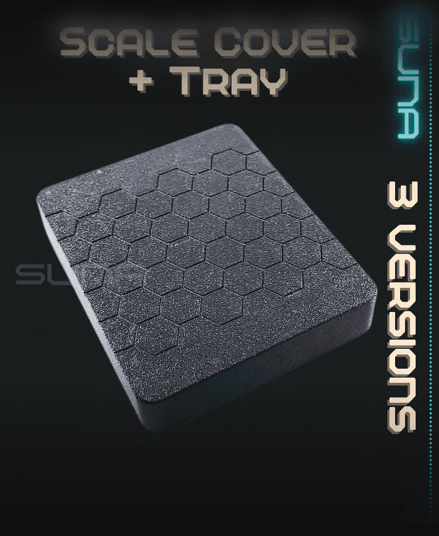 Kitchen Scale Covers 3d model