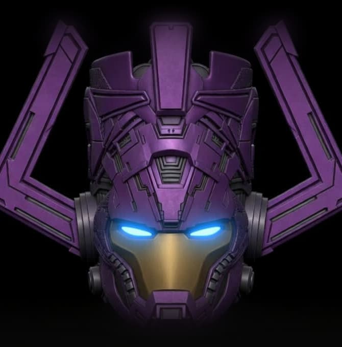 Iron Man Galactus Helmet 3d model