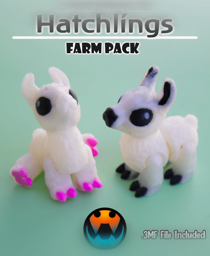 Llama - Hatchling 3d model