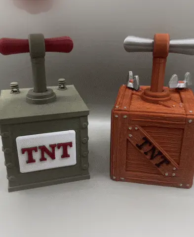 Fidget TNT Detonators 3d model