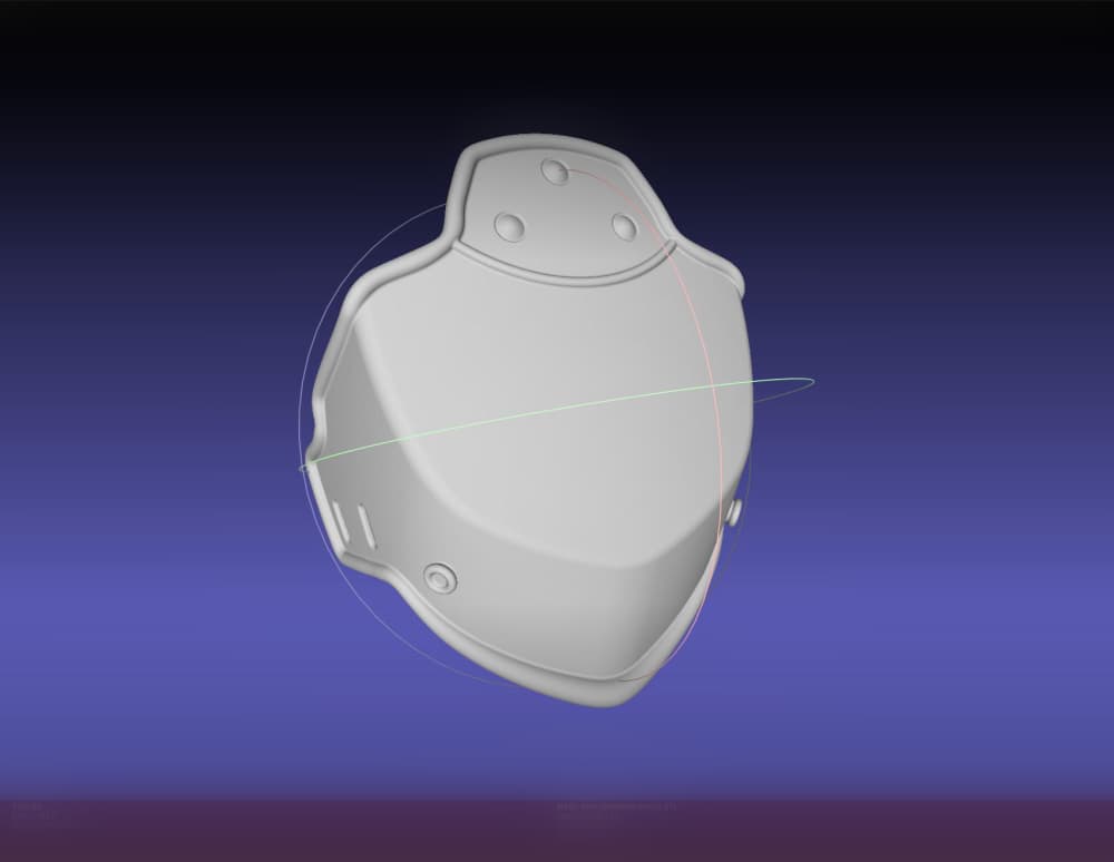 Sword Art Online GGO Kirito Chestplate 3d model