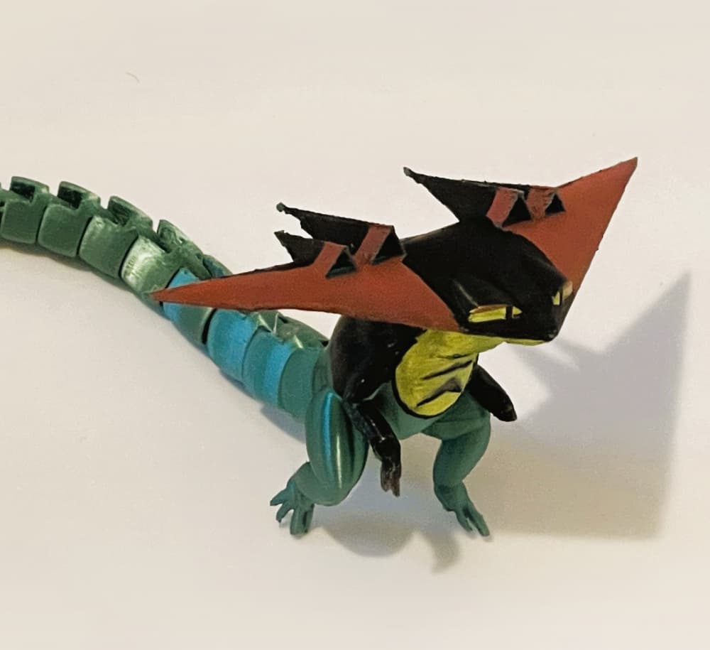 Articulated Dragapult 3d model