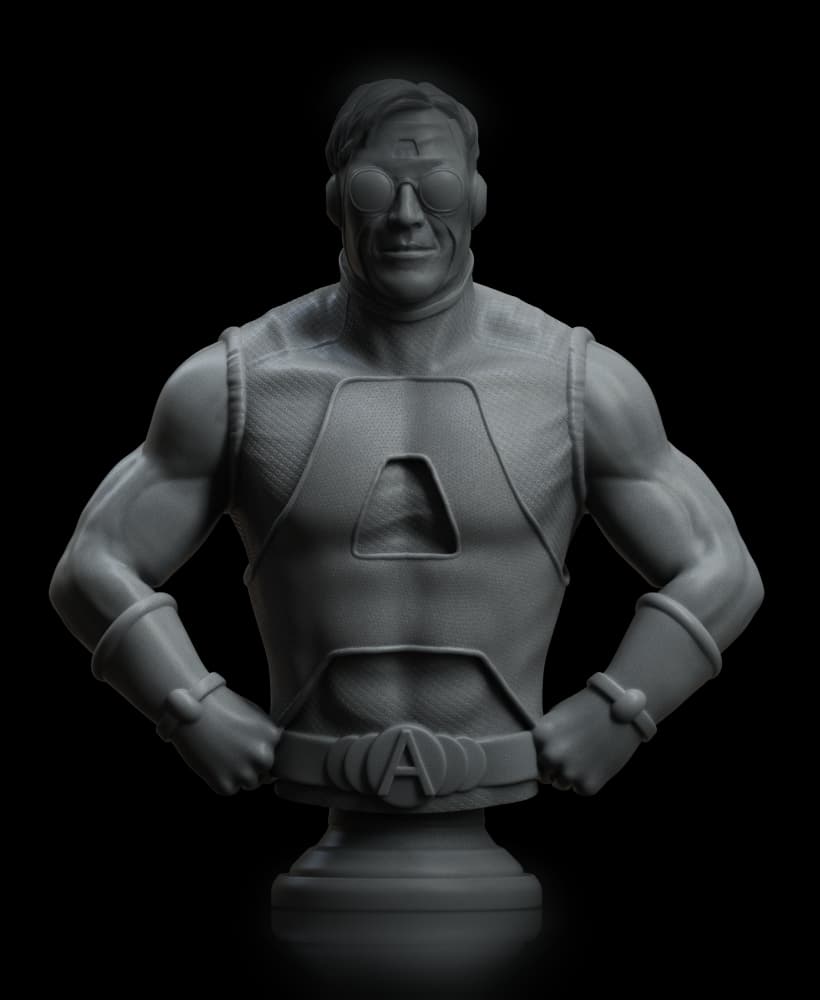 The Boys - A-Train (Comic Version) 3d model