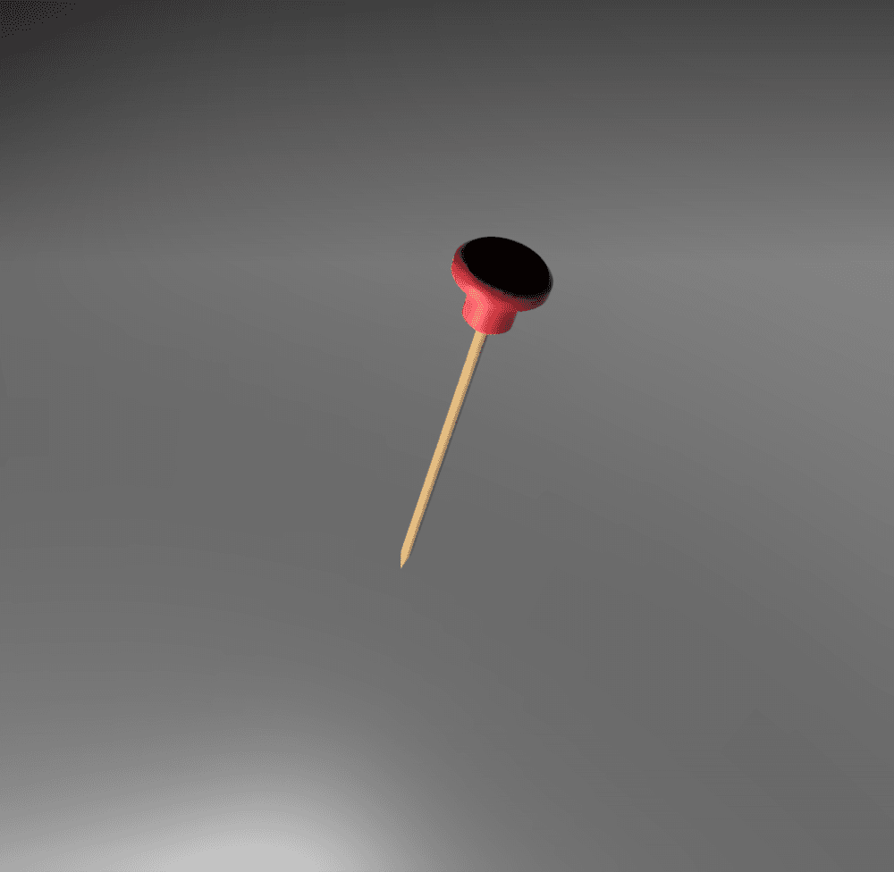 Toothpick Topper 3d model