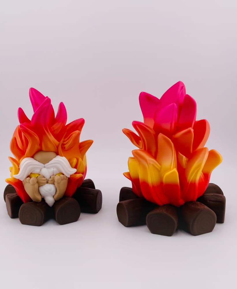 Campfire Gnome 3d model