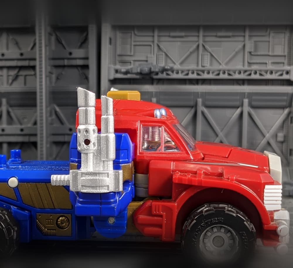 Transformers Armada 2003 Optimus Prime Replacement Smokestacks Set 3d model