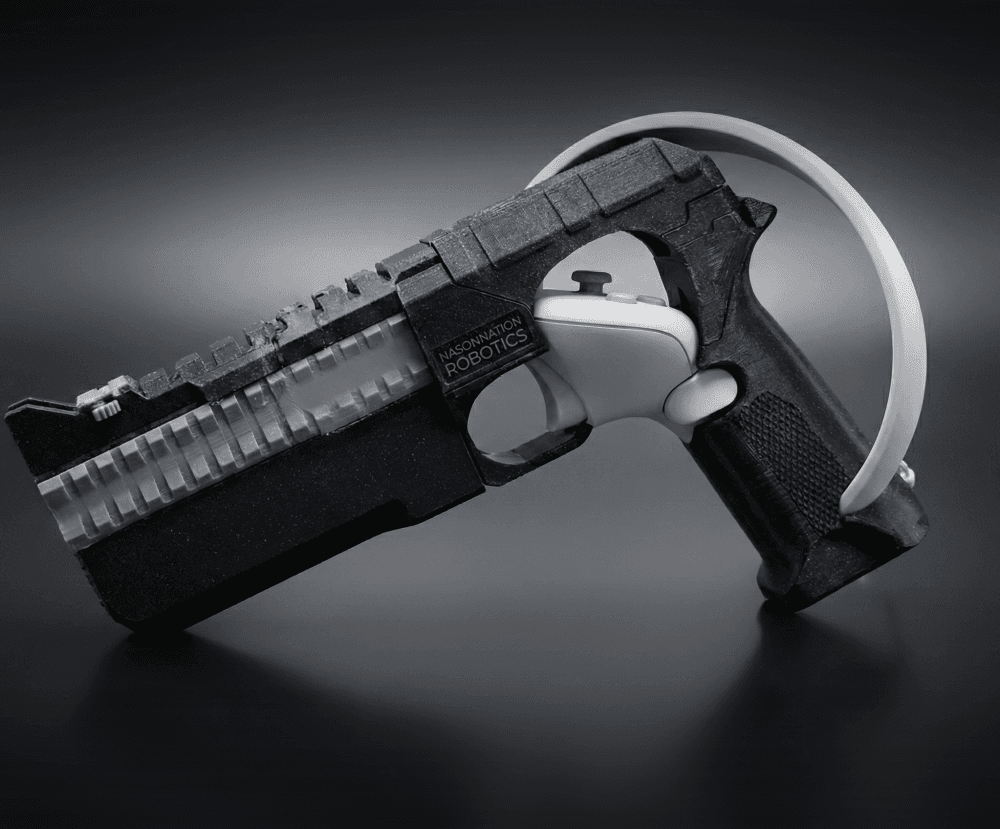 Hand Cannon - Steel Core VR Pistol (Pico 4) 3d model