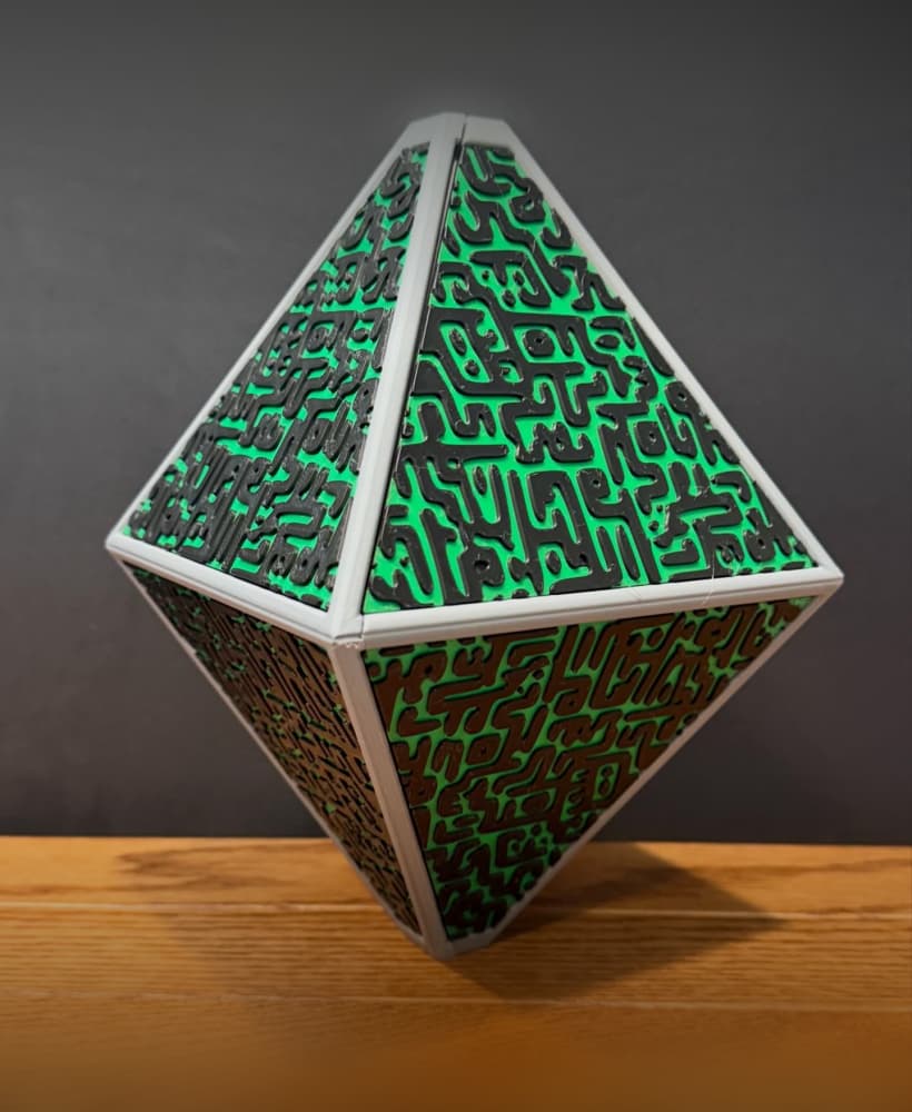 Hedron Deck Box for MTG Commander Deck 3d model